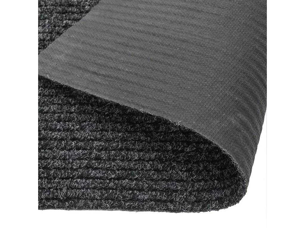 Tapis 100x500 cm anthracite