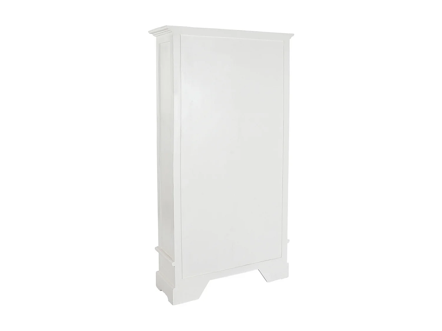 Etagère, meuble étagère en bois coloris blanc - longueur 97 x profondeur 34 x Hauteur 180 cm