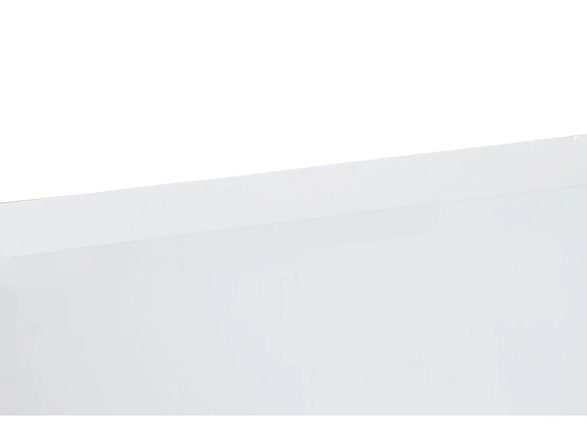 Etagère, meuble étagère en bois coloris blanc - longueur 97 x profondeur 34 x Hauteur 180 cm