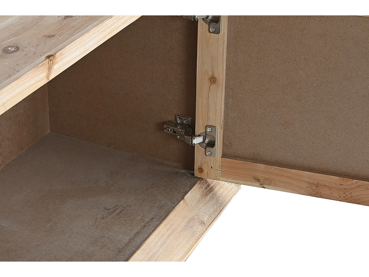 Etagère, meuble étagère en bois coloris naturel - longueur 100 x profondeur 40 x Hauteur 175  cm