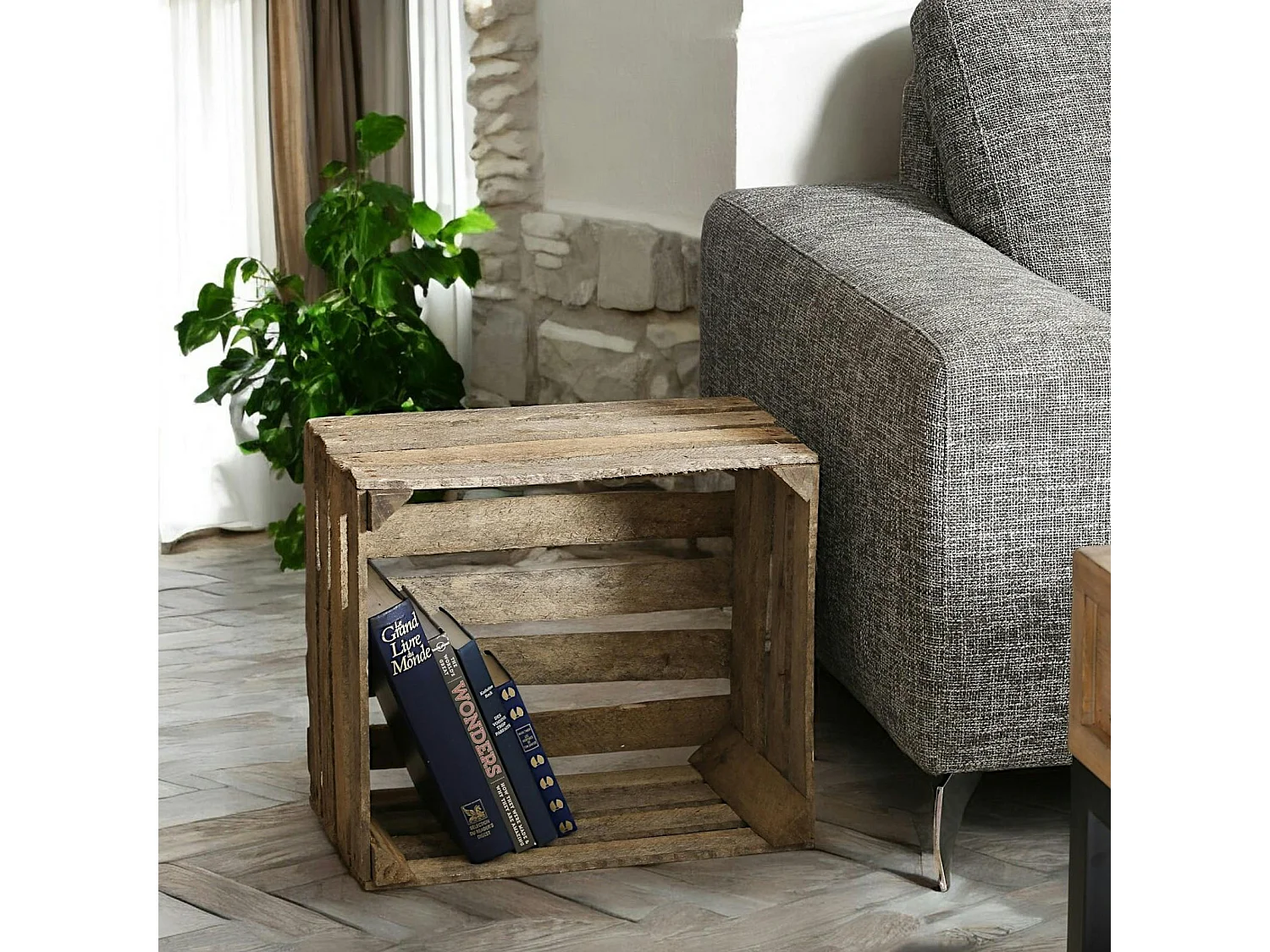 Caisse à pommes en bois