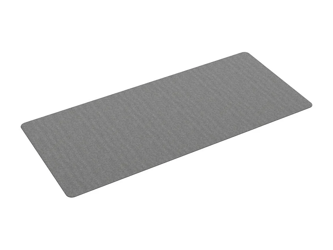 Alfombra de pasillo gris 80x180 cm