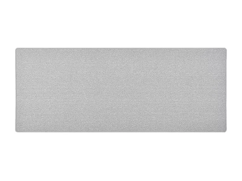 Tapis de couloir gris clair 80x200 cm