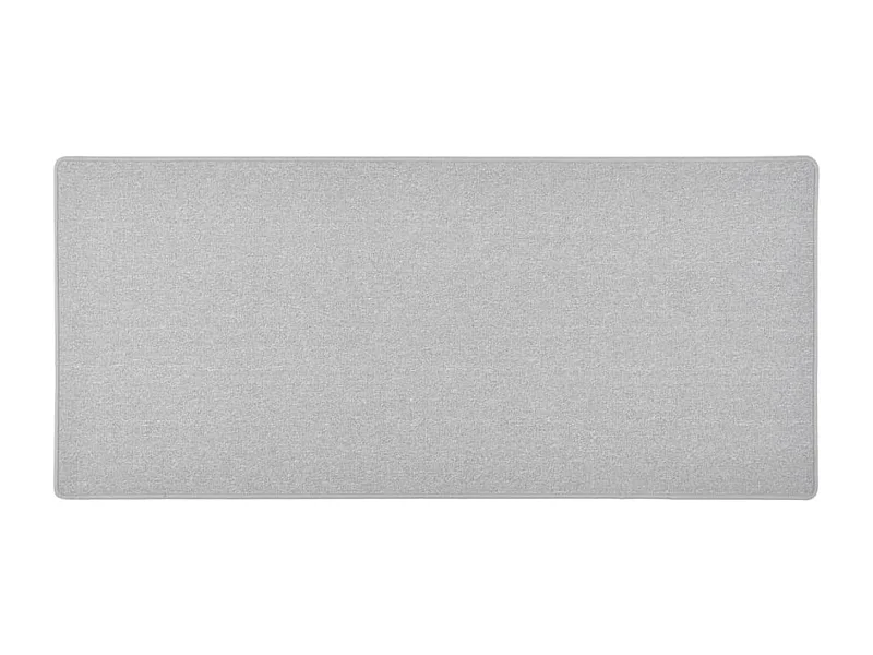 Tapis de couloir gris clair 50x100 cm