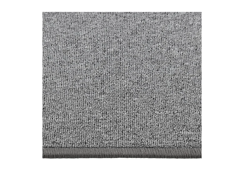 Alfombra de pasillo gris oscuro 50x300 cm