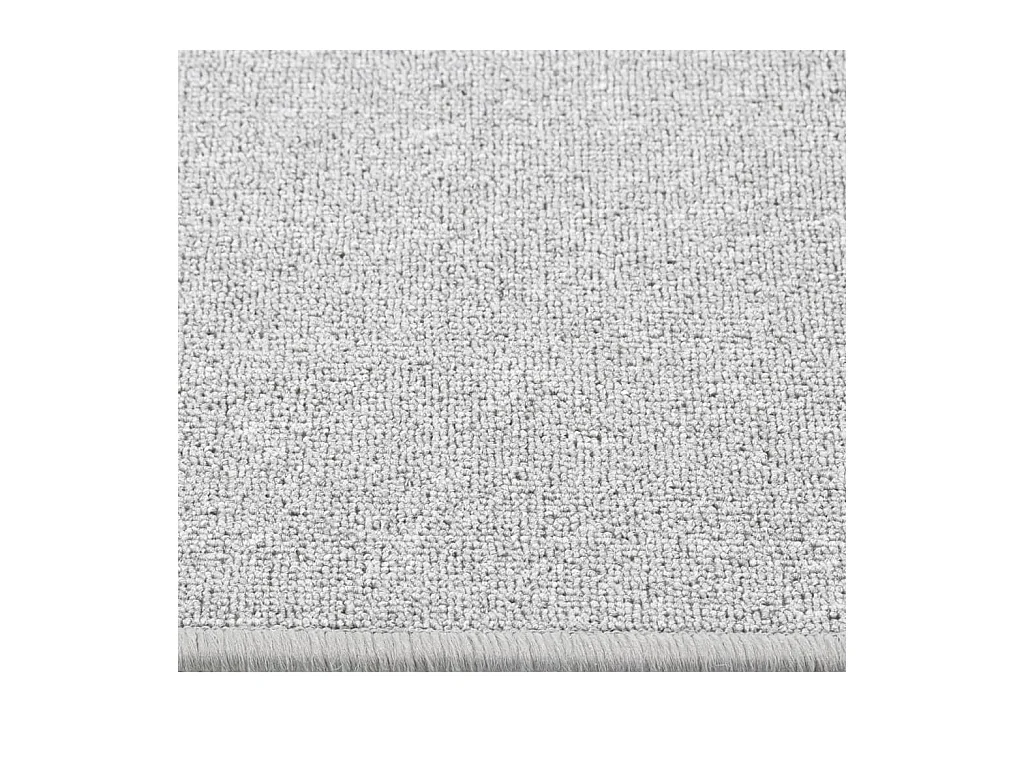 Tapis de couloir gris clair 80x250 cm