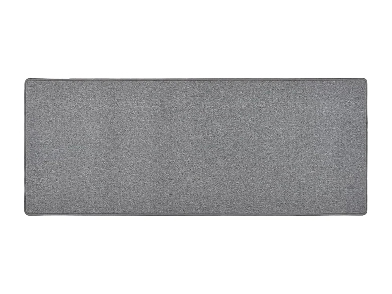 Tapis de couloir gris foncé 80x200 cm