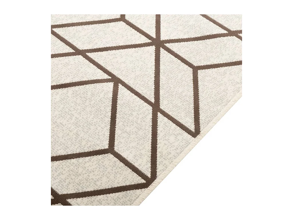 Tapis à poils courts multicolore 80x150 cm antidérapant