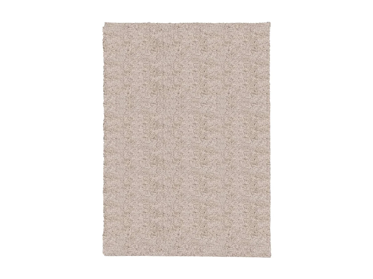 Tapis shaggy à poils longs moderne beige 200x280 cm