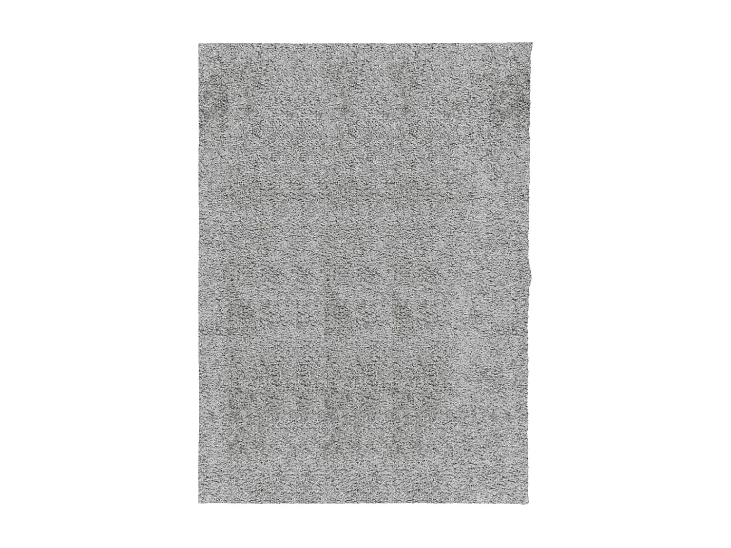 Tapis shaggy à poils longs moderne gris 240x340 cm