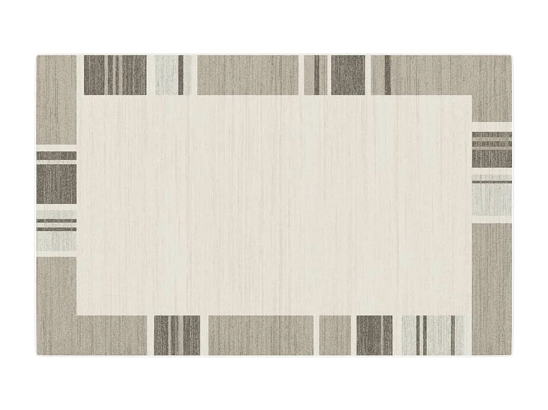 Tapis à poils courts multicolore 190x300 cm antidérapant