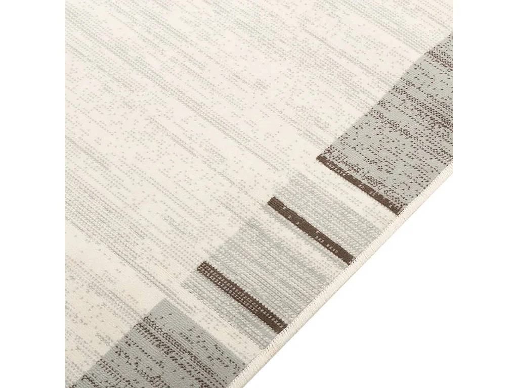 Tapis à poils courts multicolore 120x180 cm antidérapant