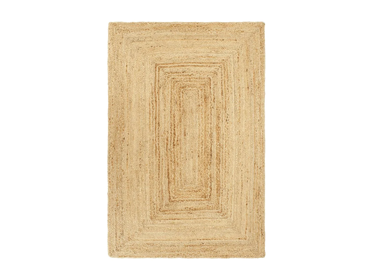 Tapis fait à la main jute 180x250 cm