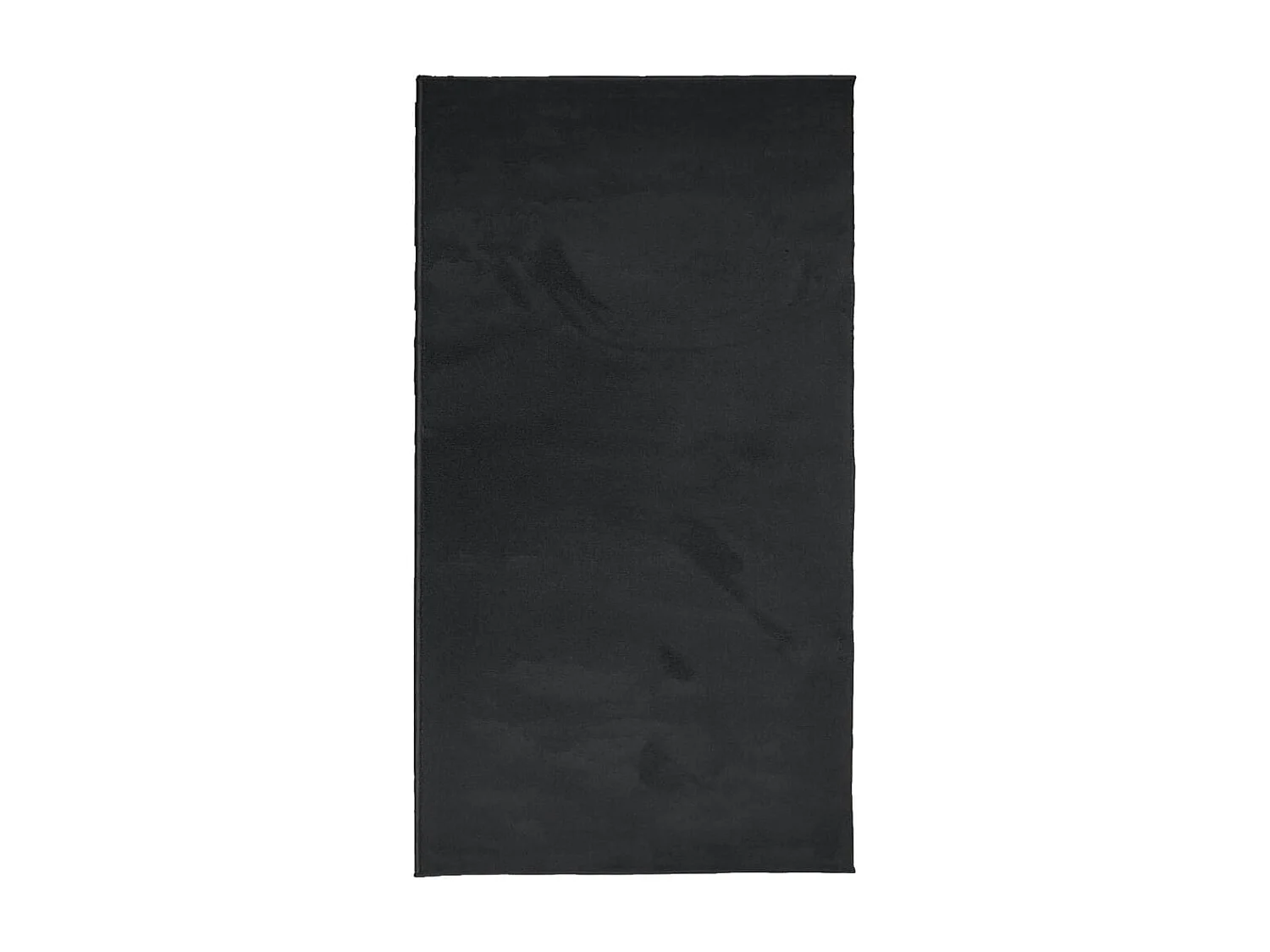 Alfombra de pelo corto OVIEDO negro 80x150 cm