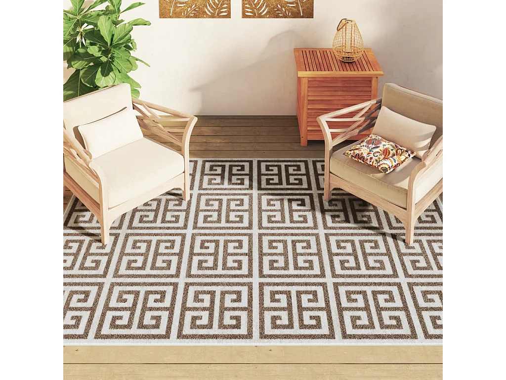 Tapis à poils courts multicolore 190x300 cm antidérapant