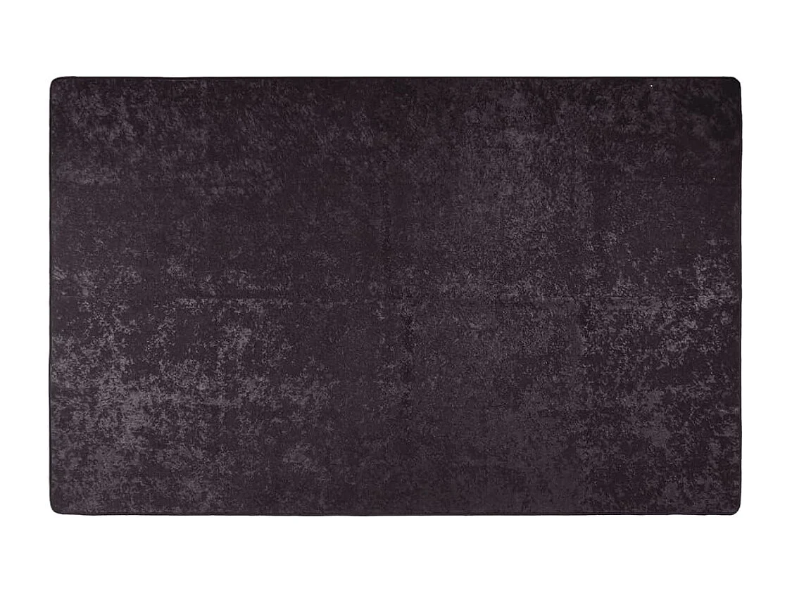 Tapis lavable antidérapant 160x230 cm anthracite