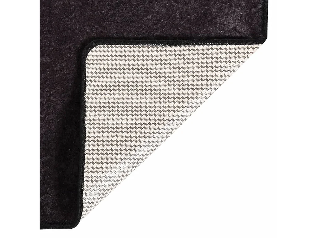 Tapis lavable antidérapant 80x150 cm anthracite