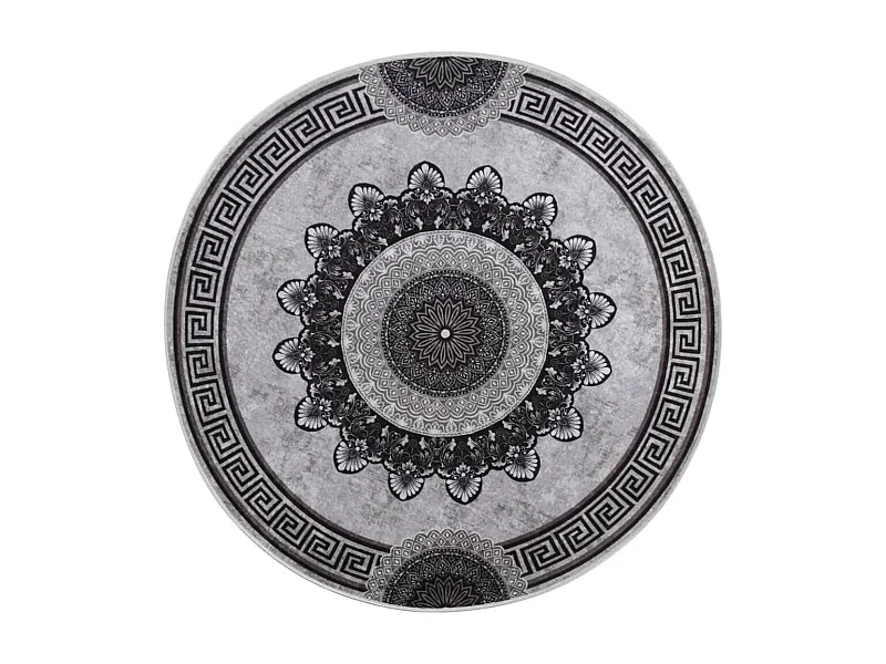 Tapete lavável antiderrapante f120 cm multicor