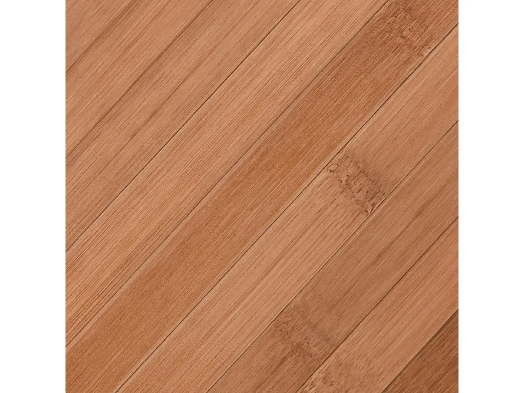 Tapis rectangulaire naturel 60x100 cm bambou