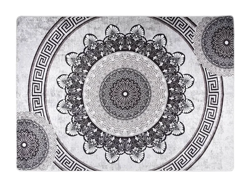 Alfombra lavable antideslizante multicolor 120x180 cm