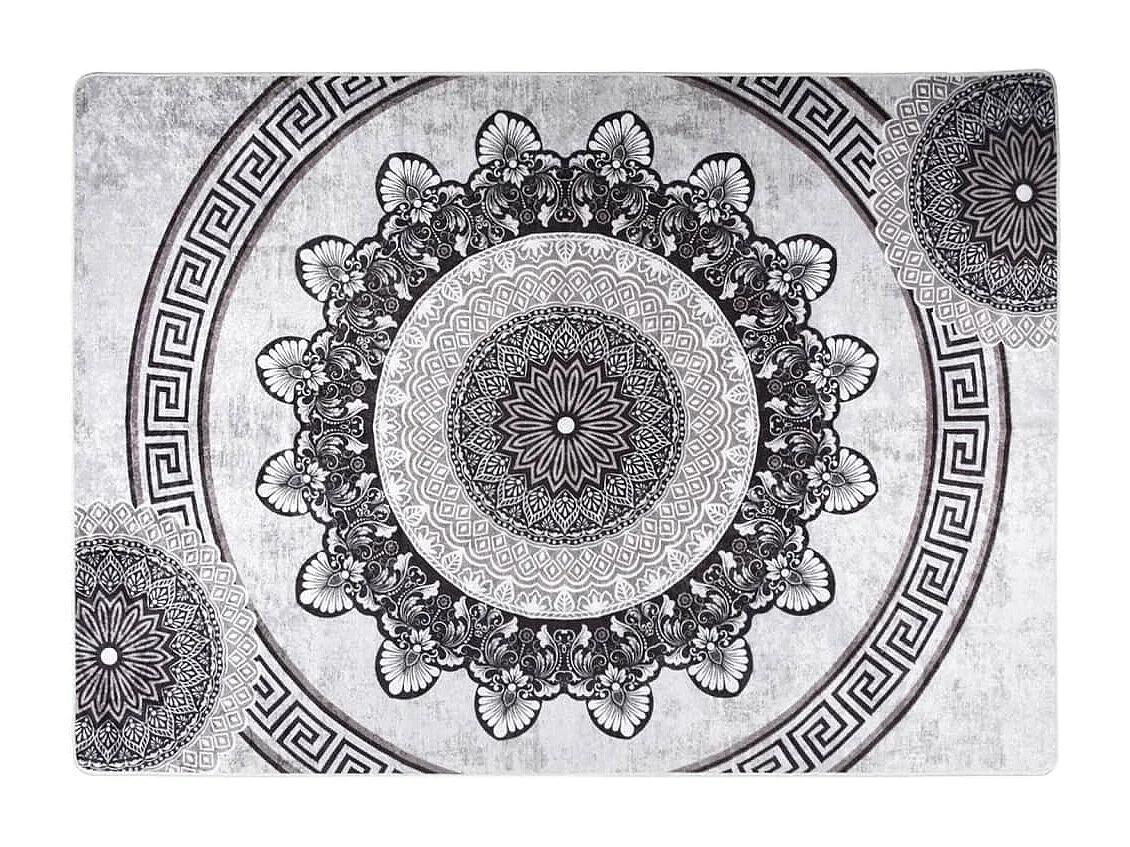 Alfombra lavable antideslizante multicolor 120x180 cm