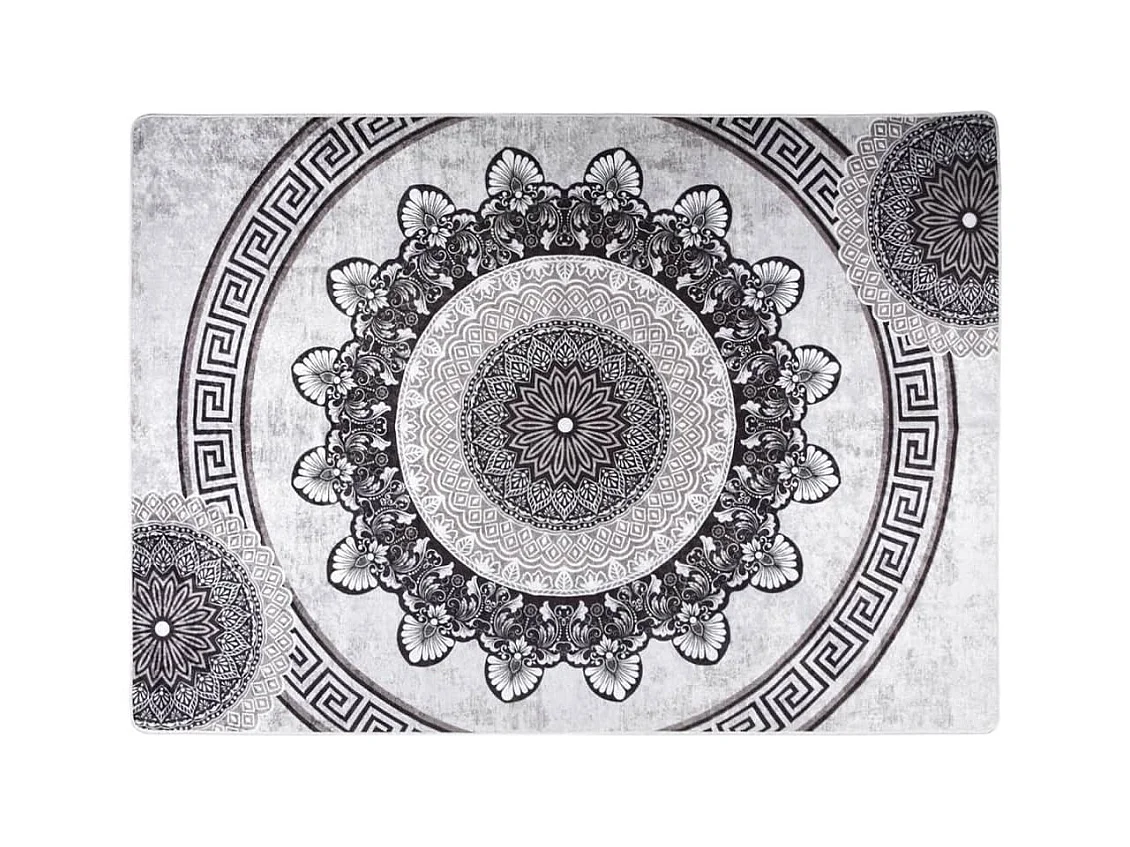 Tapis lavable antidérapant 120x180 cm multicolore