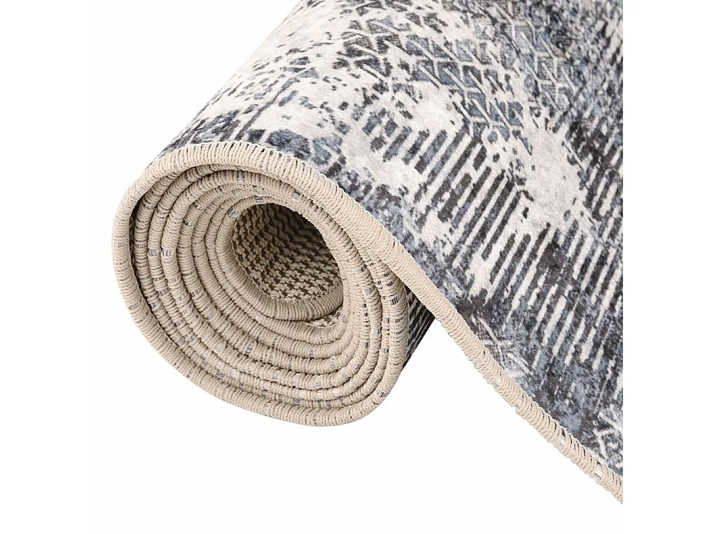 Alfombra lavable antideslizante multicolor 80x300 cm