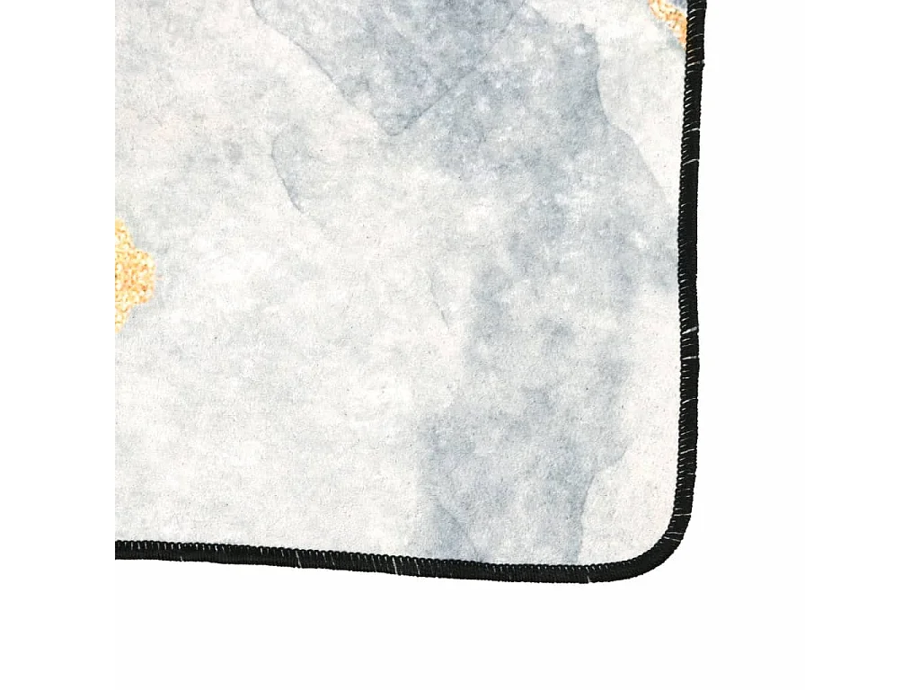 Tapis lavable multicolore 80x300 cm antidérapant