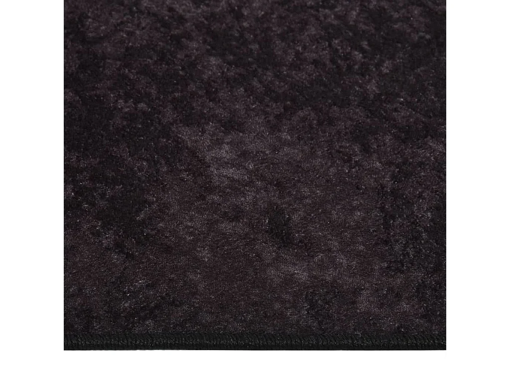 Tapis lavable antidérapant 190x300 cm anthracite