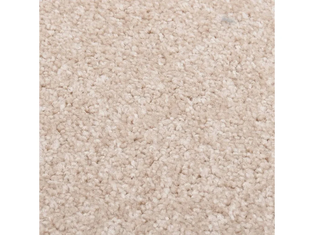 Tapete de pelo curto 200x290 cm bege-escuro