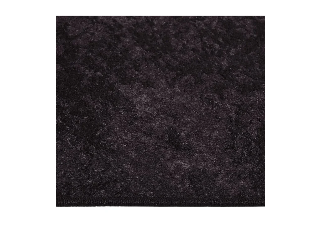 Alfombra lavable antideslizante gris antracita 120x170 cm