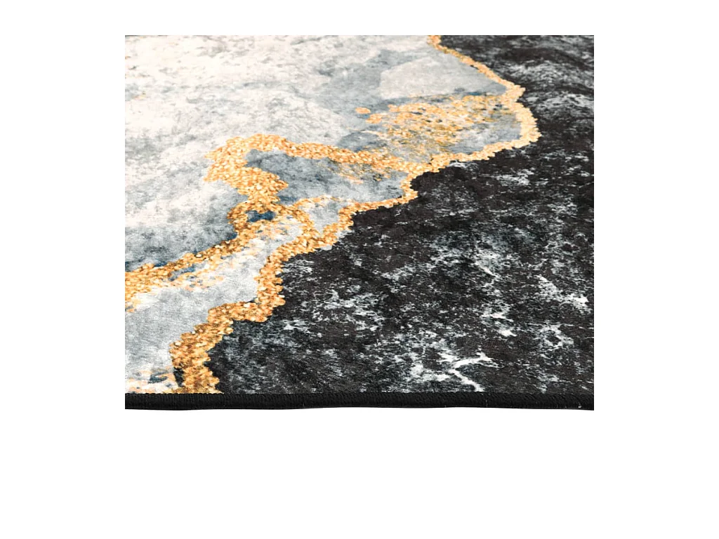 Tapete lavável antiderrapante 80x150 cm multicor