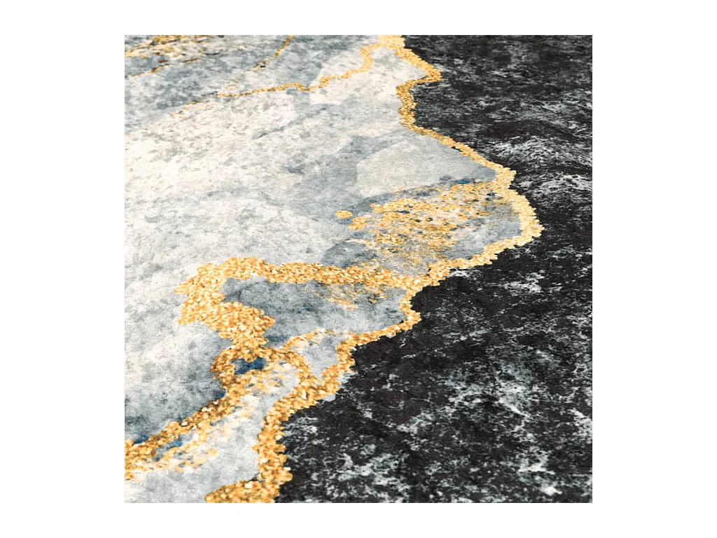 Tapete lavável antiderrapante 80x150 cm multicor