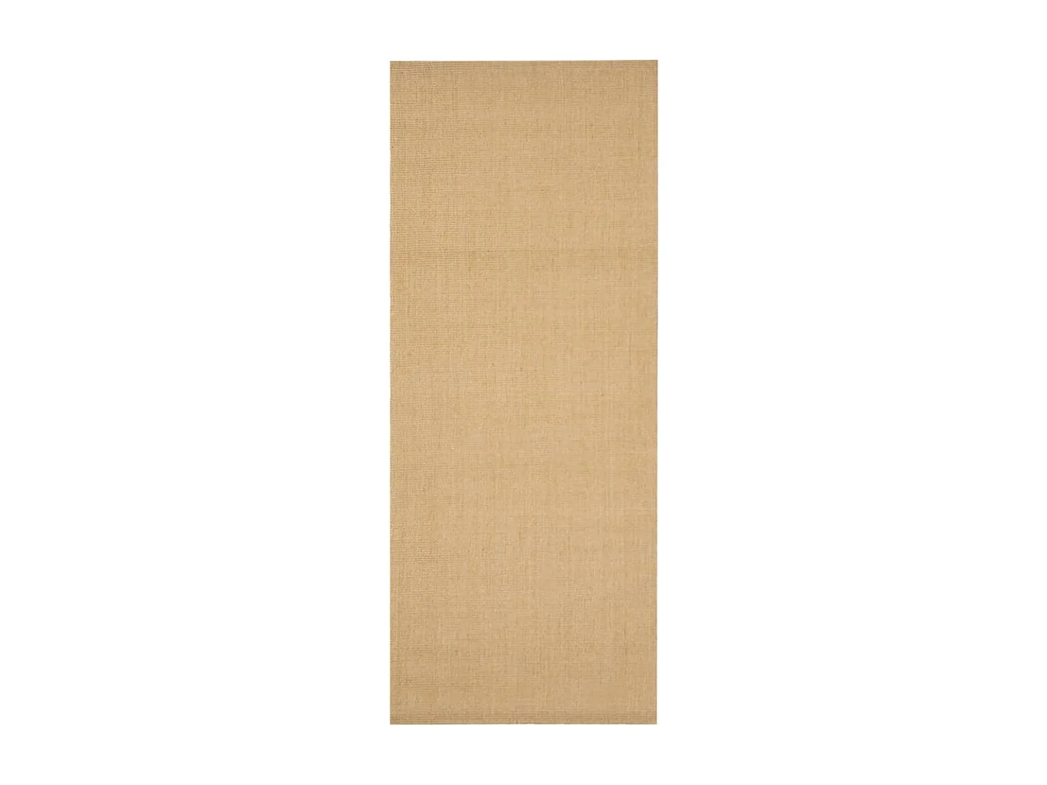 Alfombra de sisal natural 100x250 cm