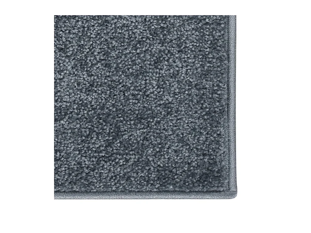 Tapis à poils courts 140x200 cm anthracite