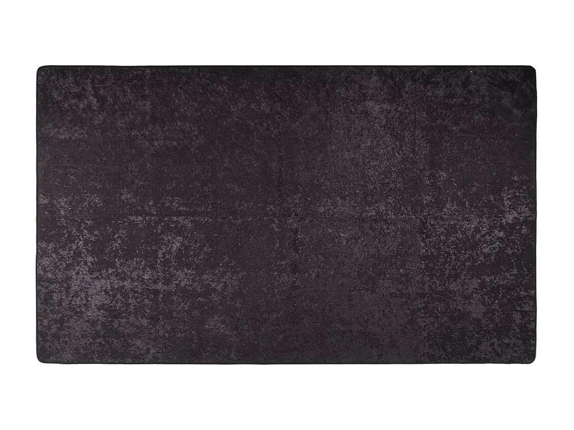 Tapis lavable antidérapant 120x180 cm anthracite