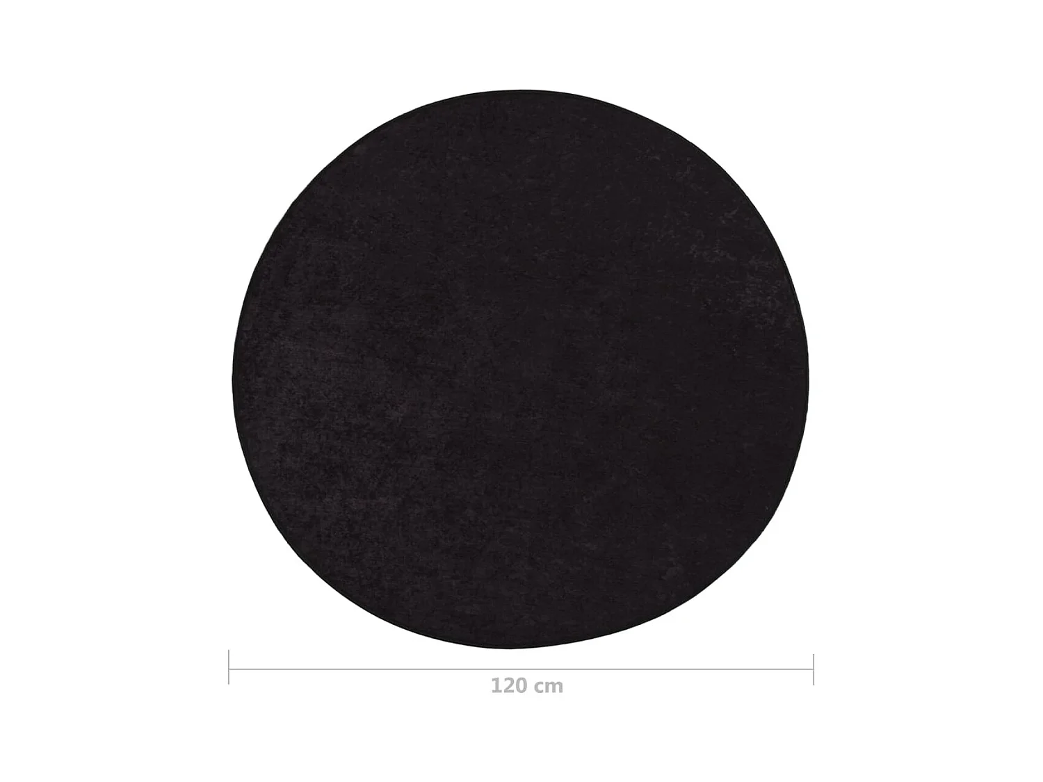 Tapete lavável antiderrapante f120 cm antracite