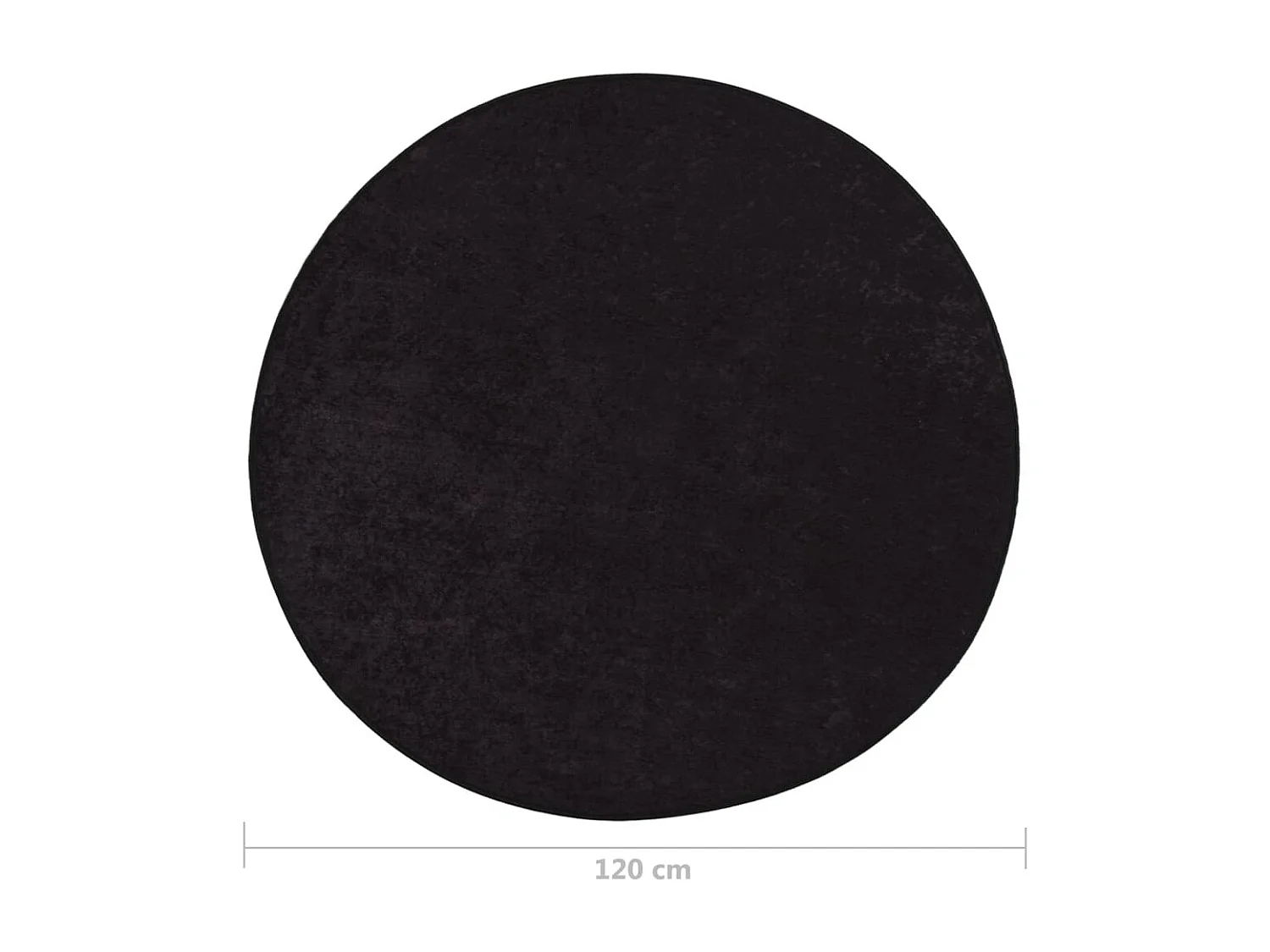 Tapete lavável antiderrapante f120 cm antracite