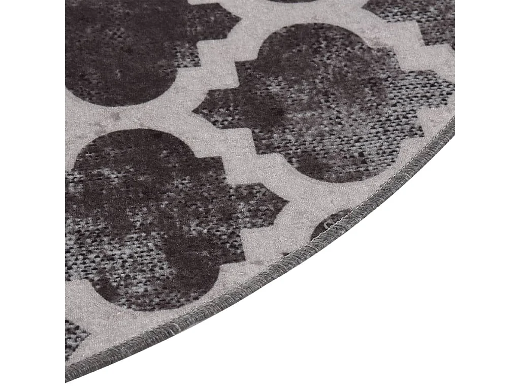 Tapis lavable antidérapant f120 cm multicolore