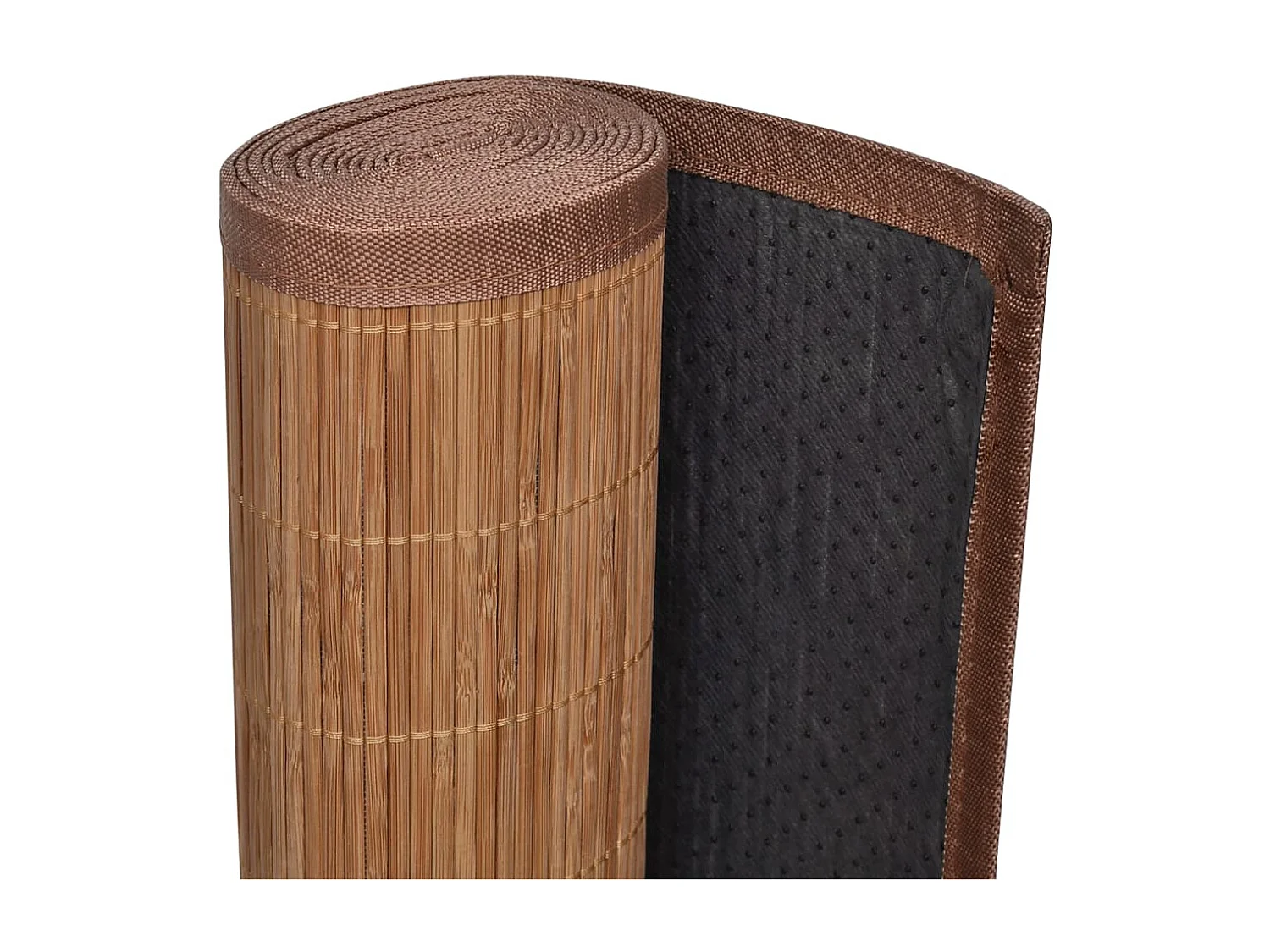 Tapis en bambou 160x230 cm marron