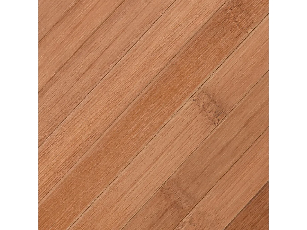 Tapis rectangulaire naturel 70x300 cm bambou