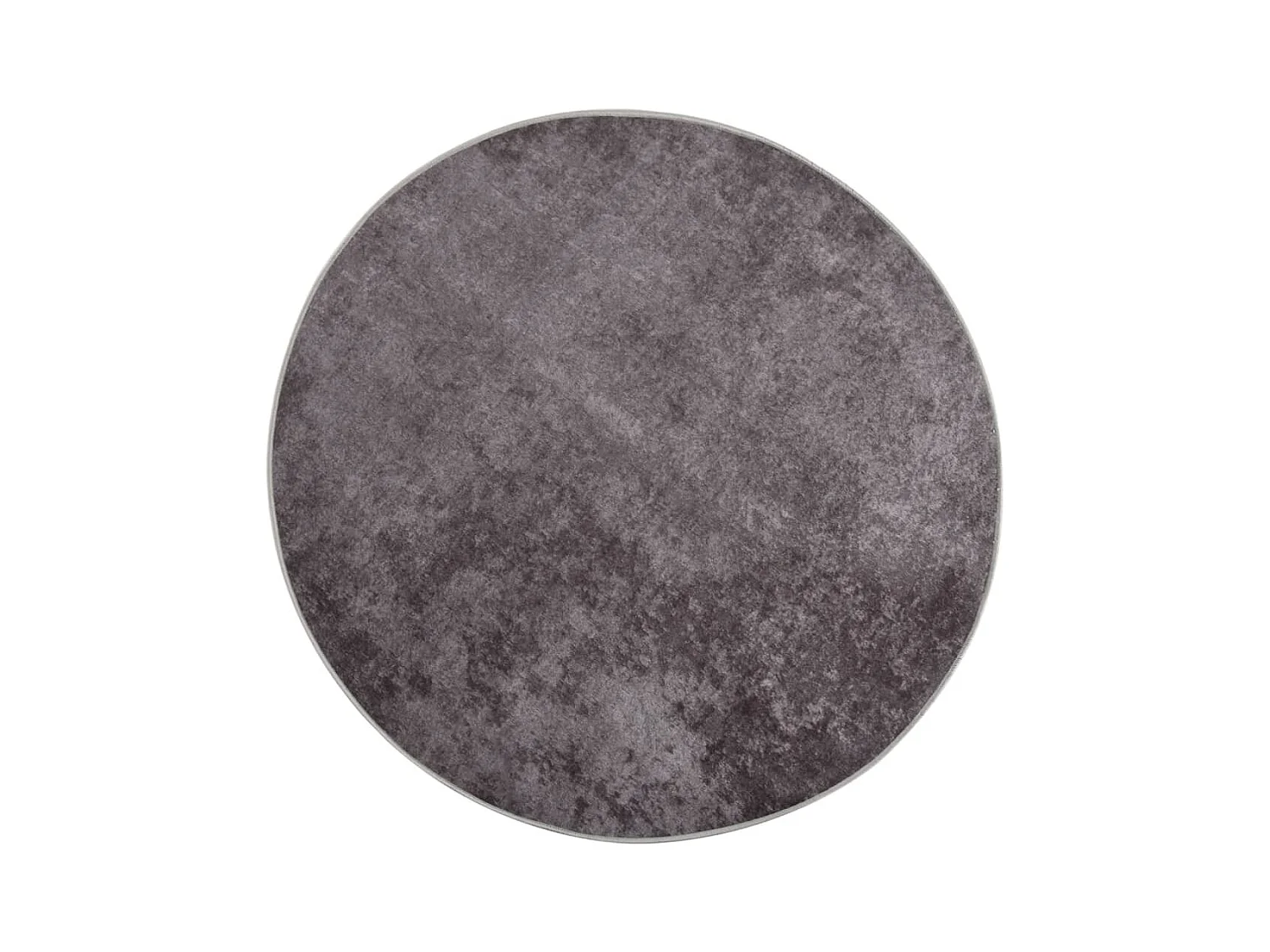 Tapis lavable antidérapant f120 cm gris
