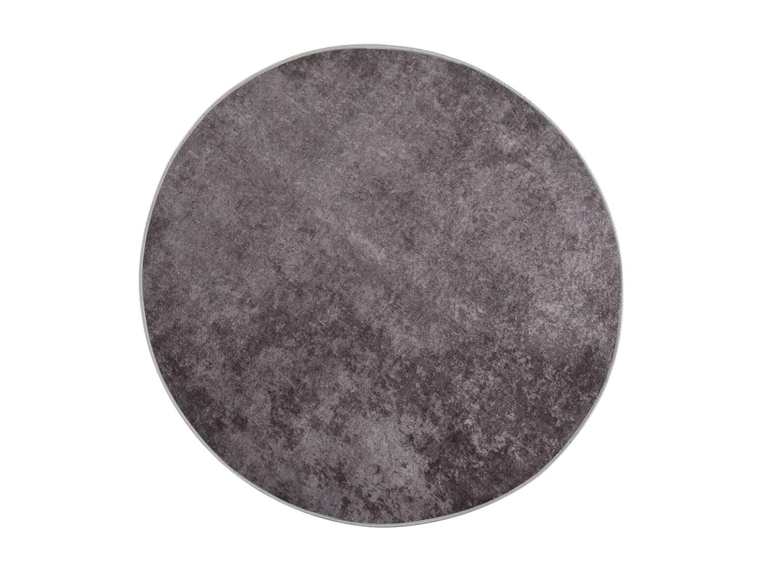 Tapis lavable antidérapant f120 cm gris