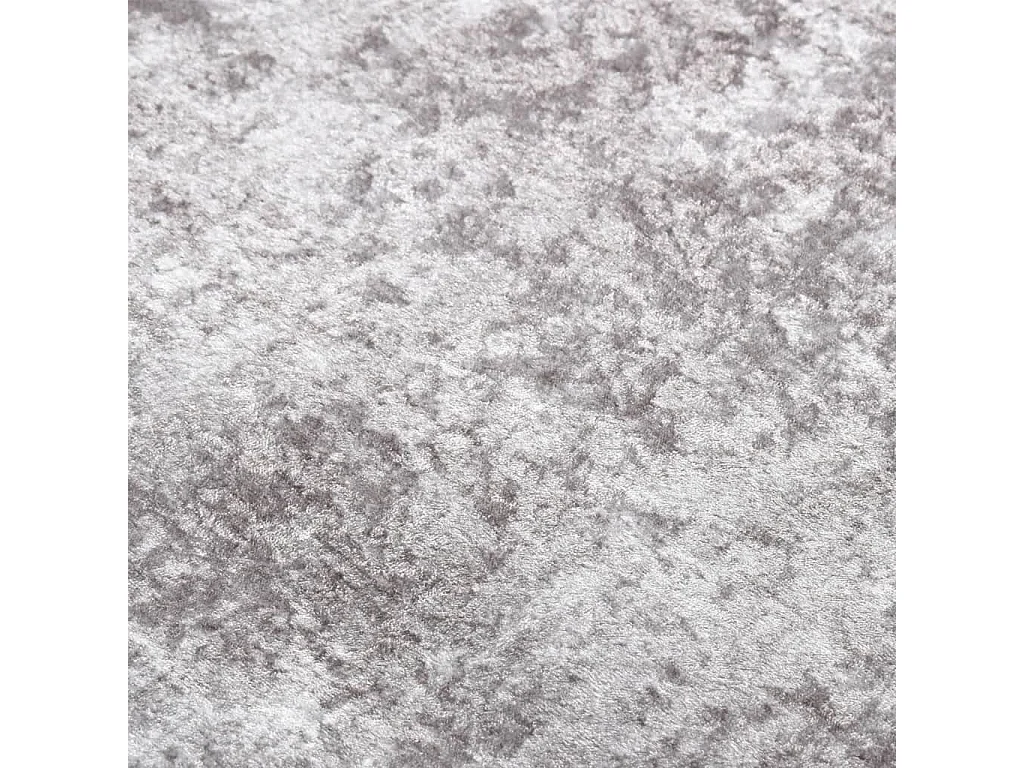 Tapis lavable antidérapant 160x230 cm gris