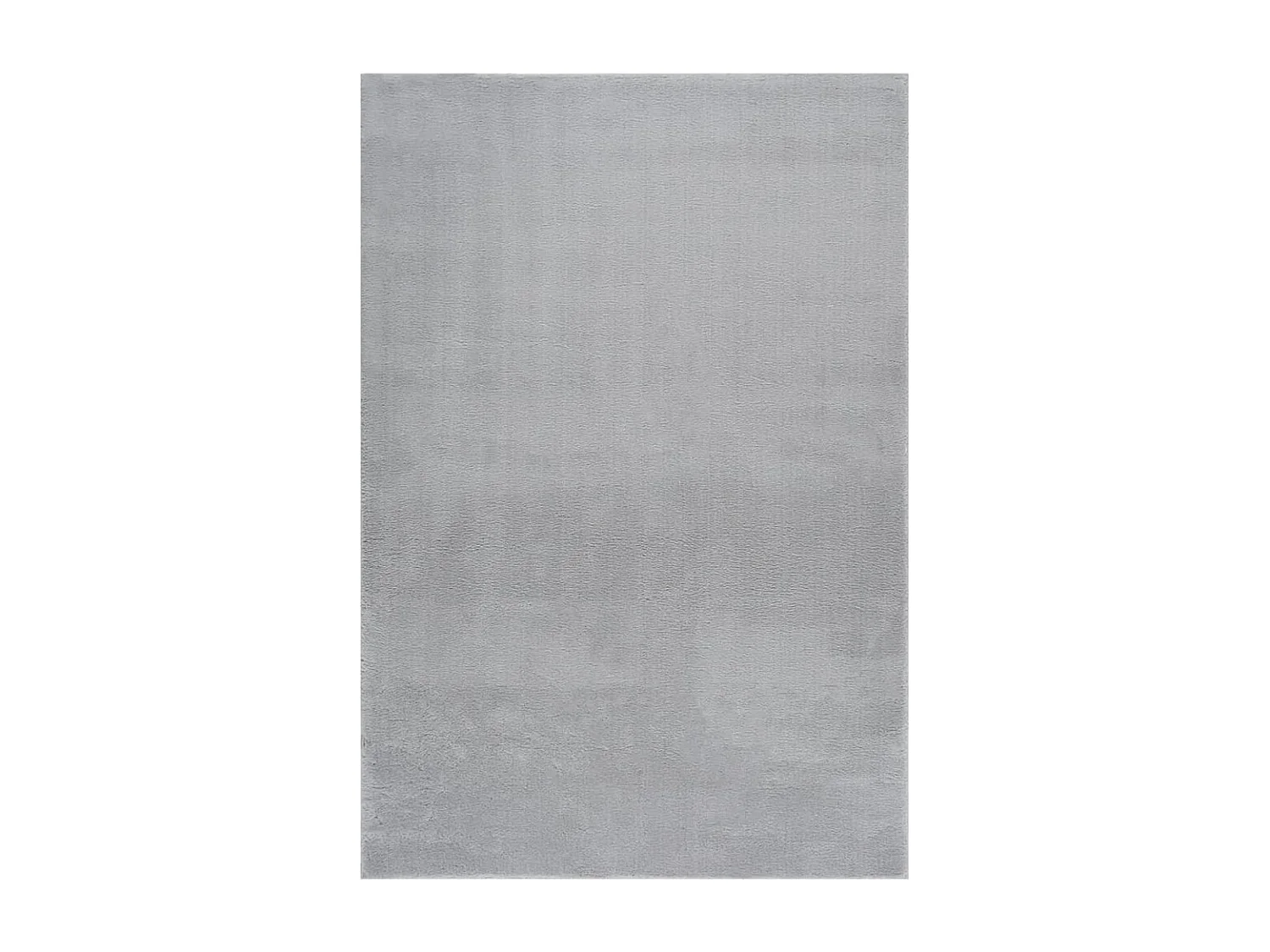 Tapis shaggy doux lavable 160x230 cm antidérapant gris