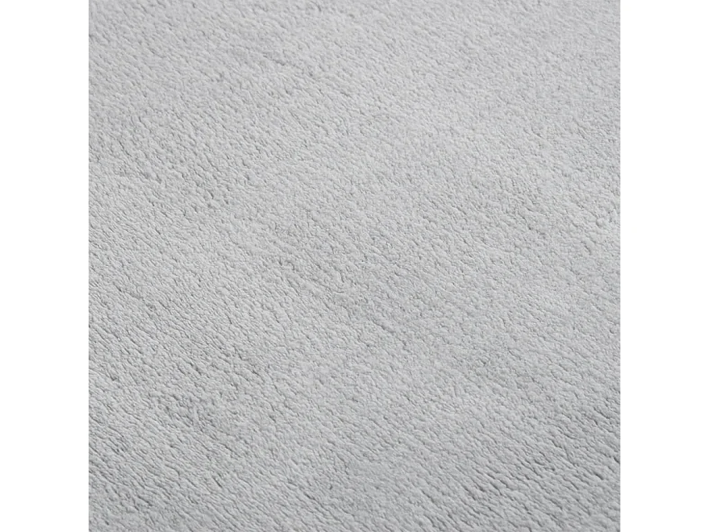 Tapis shaggy doux lavable 160x230 cm antidérapant gris