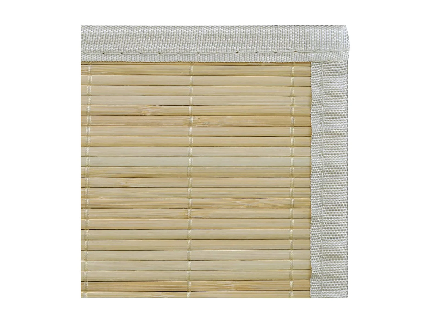Tapete de bambu 160x230 cm natural