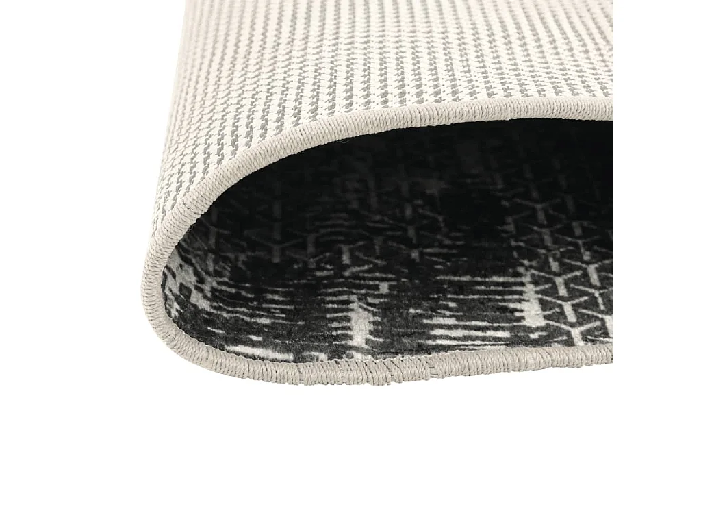 Tapis lavable multicolore ø 120 cm antidérapant