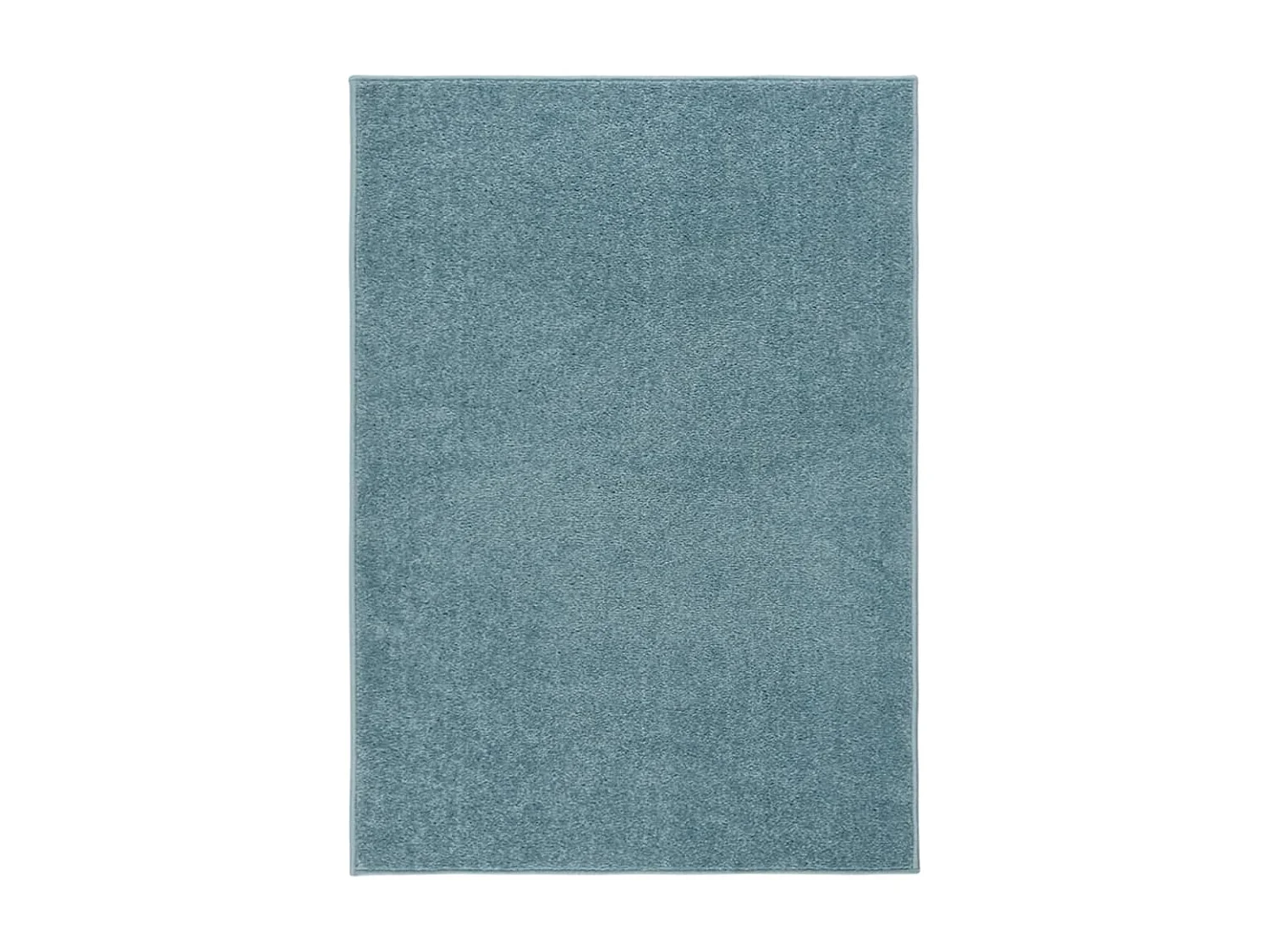 Tapis à poils courts 120x170 cm bleu