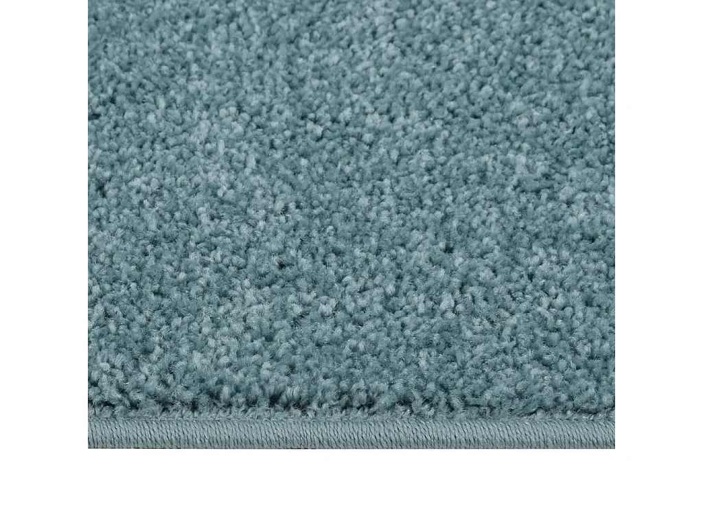 Tapis à poils courts 120x170 cm bleu